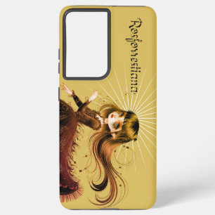 A cute gothic girl Phone Case