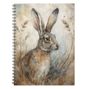A Cute Hare in Forest Notebook