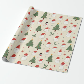 a cute holiday gift wrapping paper