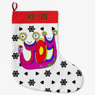 A Cute, Joyful Celebration To Present Your Gift Large Christmas Stocking