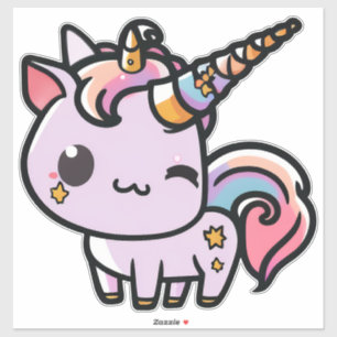 A cute kawaii unicorn