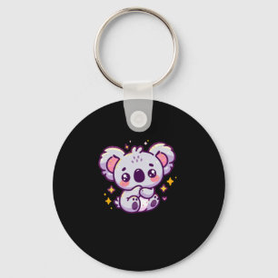 A Cute Koala Sticker Key Ring