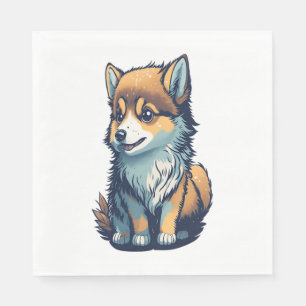 A Cute Little Puppy   Napkin