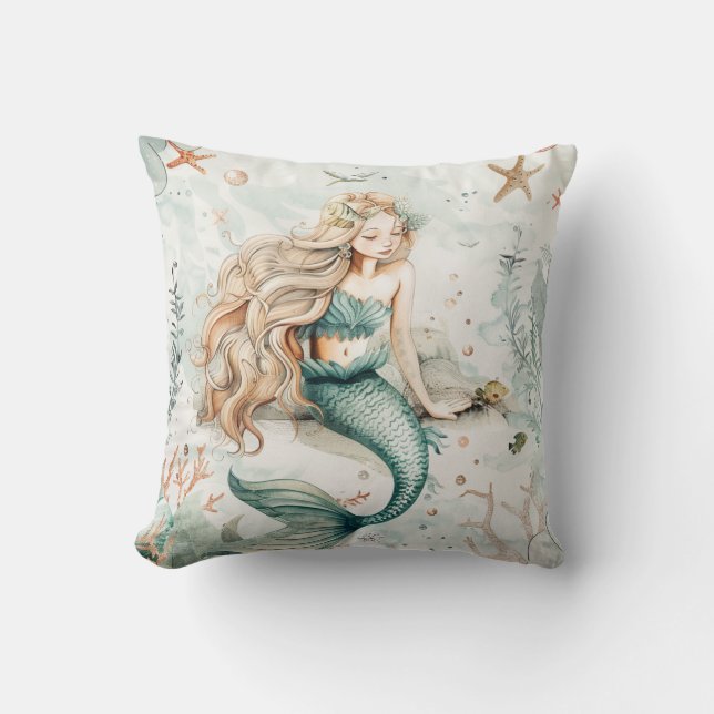 A Cute Mermaid Cushion (Front)