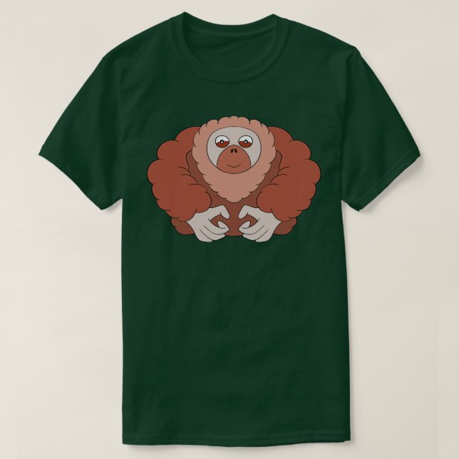 A cute orangutan T-Shirt (Design Front)