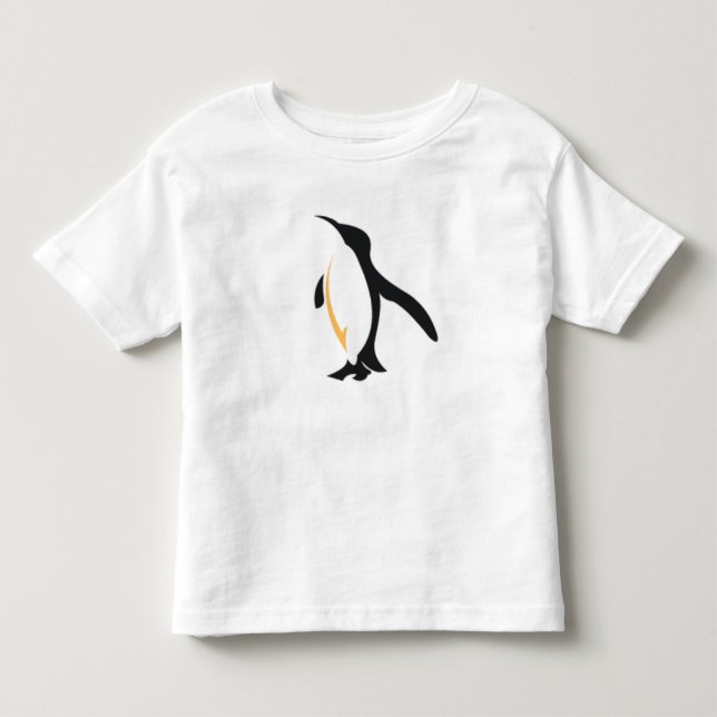 A cute Penguin  Toddler T-Shirt (Front)
