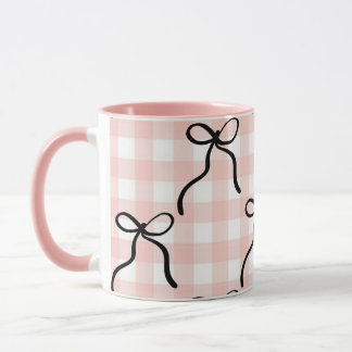 A cute pink mug