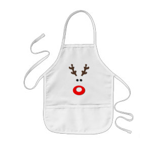 A Cute Rudolph - Christmas Kids Apron