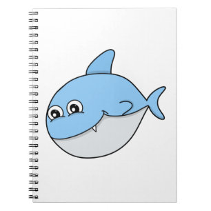 A Cute Shark Notebook