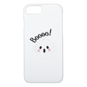 A Cute White Boo Creative Casual iPhone 8/7 Case