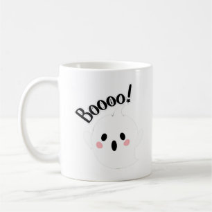 A Cute White Boo Creative Casual Coffee Mug