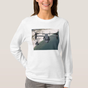 A CV-22 Osprey and an MH-53 Pave Low T-Shirt