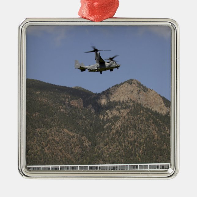 A CV-22 Osprey Metal Tree Decoration (Front)