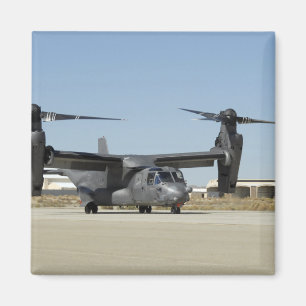 A CV-22 Osprey prepares for take-off Magnet