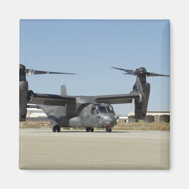 A CV-22 Osprey prepares for take-off Magnet (Front)