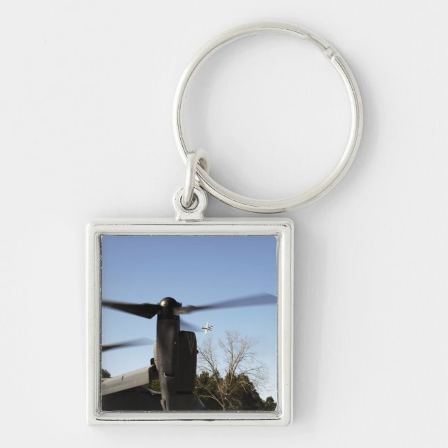 A CV-22 Osprey prepares to take off Key Ring (Front)