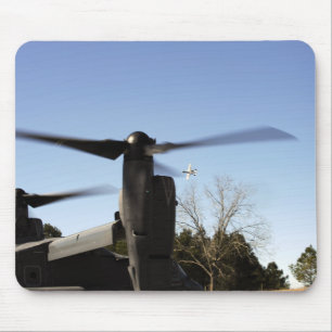 A CV-22 Osprey prepares to take off Mouse Mat