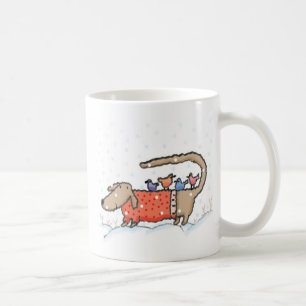 "A Dachshund's Umbrella Tail" Coffee Mug