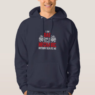 A Dad And A Mechanic Hoodie