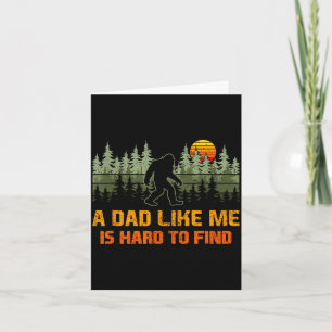 A dad like is hard to find trees wildlife nature card