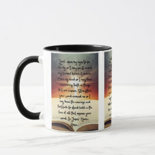 A Daily Prayer For Clarity Two-Tone Mug