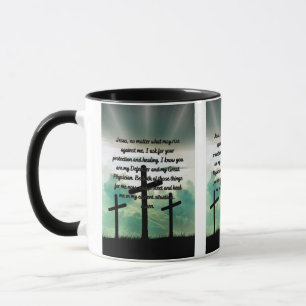 A Daily Prayer For Healing Two-Tone Mug