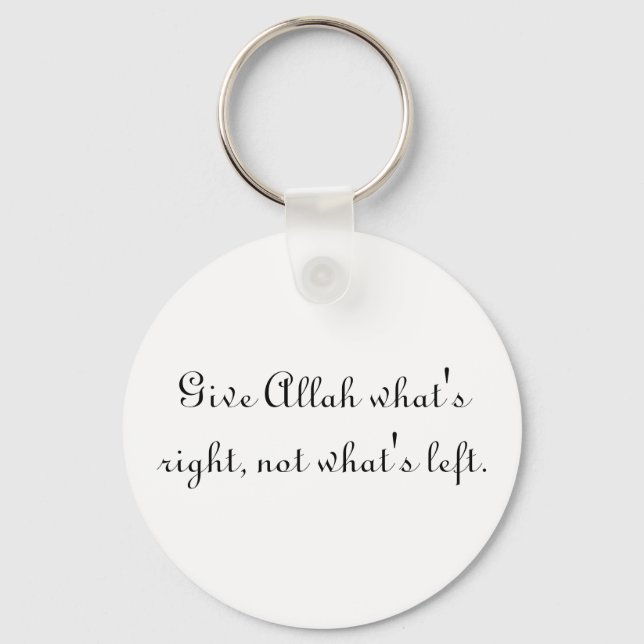 A Daily Reminder Key Ring (Front)