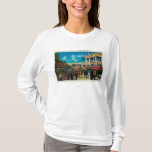 A daily scene on the Pike, Long Beach T-Shirt