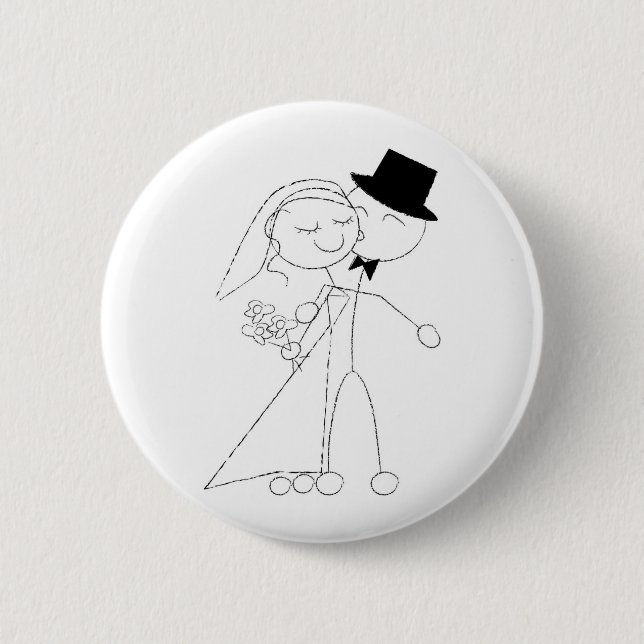A Dance and A Kiss 6 Cm Round Badge (Front)