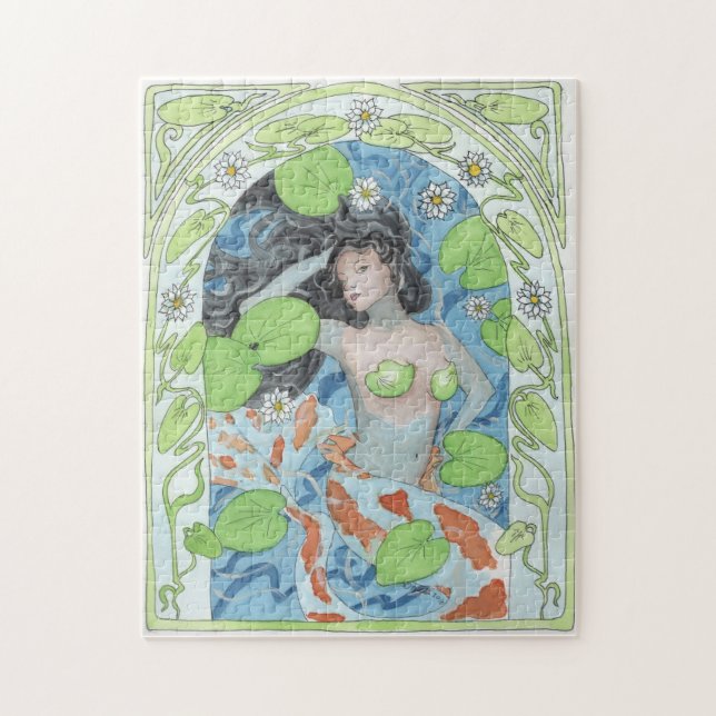 A Dark Underrcurrent Mermaid Jigsaw Puzzle (Vertical)