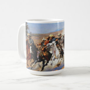 A Dash for the Timber by Remington, Coffee Mug