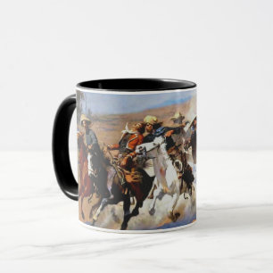 A Dash for the Timber by Remington, Mug