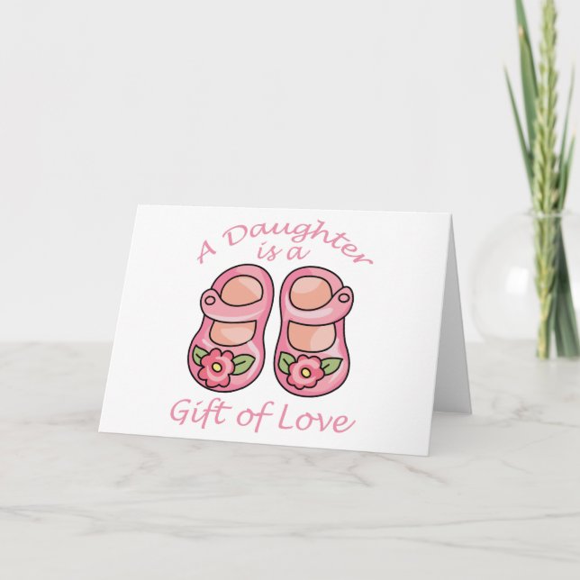 A Daughter Is Card (Front)