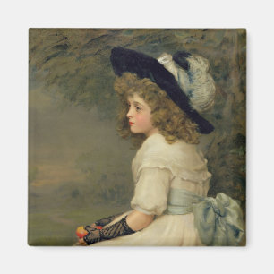A Daughter of Eve, Pears Annual, Christmas, 1899 Magnet