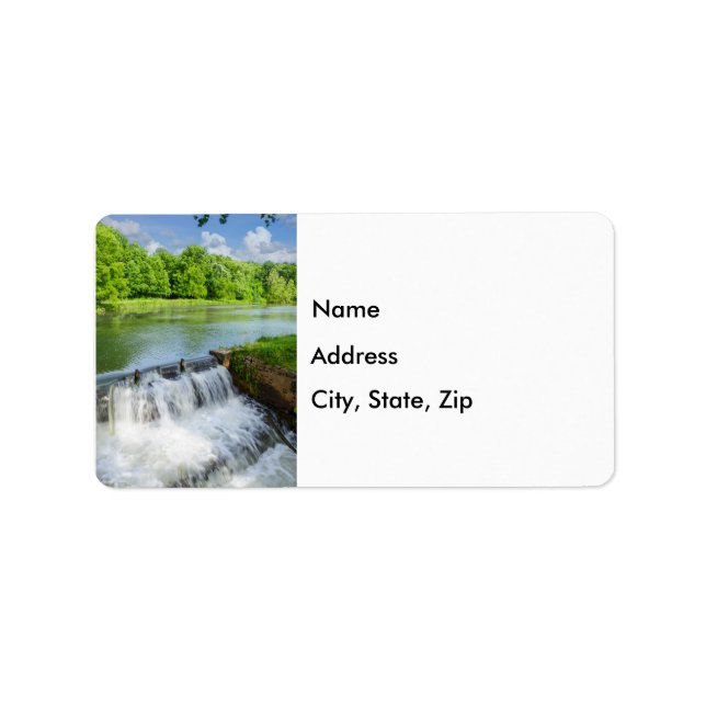 A Day At Ritter Springs Label (Front)