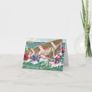 A Day at the Beach 003 Greeting Card