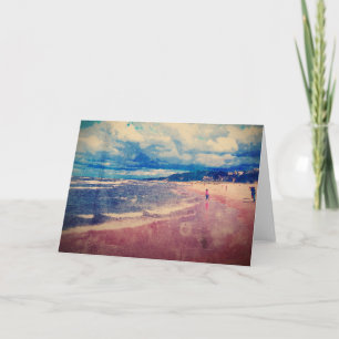 A Day At The Beach Card