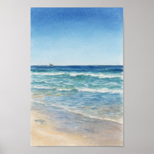 A Day at the Beach Poster