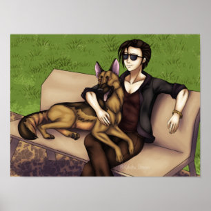 A Day at the Dog Park Poster