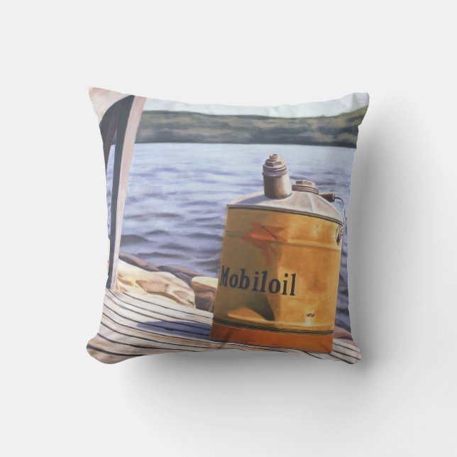 A Day at the Lake 1996 Cushion (Front)