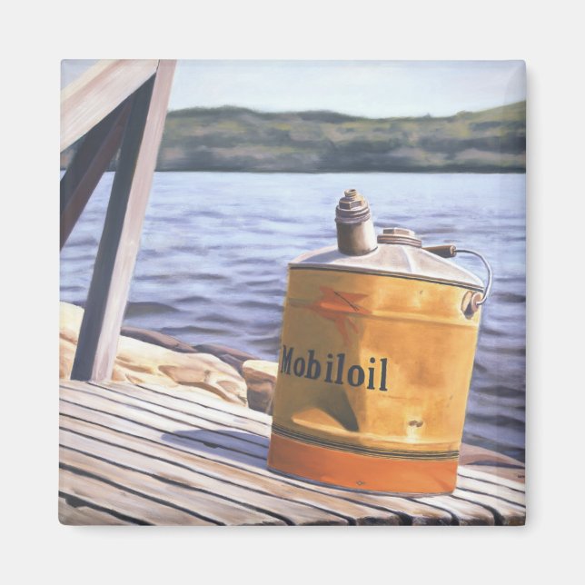 A Day at the Lake 1996 Magnet (Front)