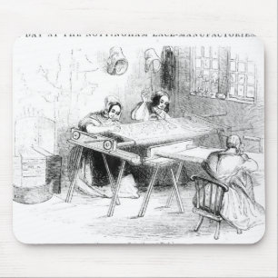 A Day at the Nottingham Lace Manufacturers Mouse Mat