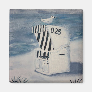 A day at the sea magnet