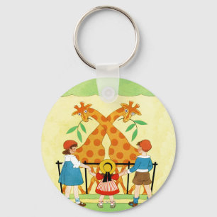 A Day At The Zoo Key Ring
