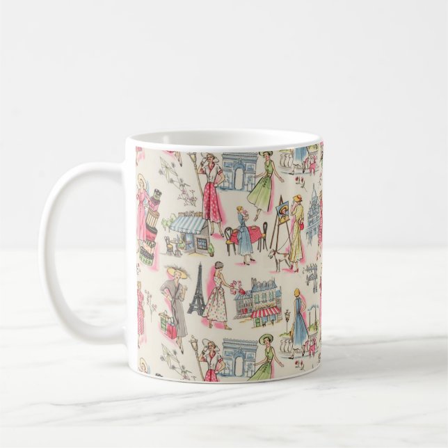 A Day in Paris Coffee Mug (Left)