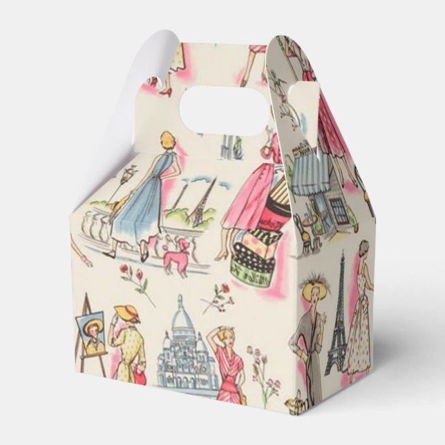 A Day in Paris Favour Box (Front Side)