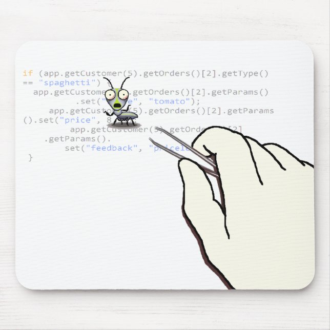 A Day in Software Engineering Mouse Mat (Front)