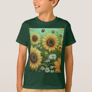 A Day in the Life of a Busy Bee. T-Shirt