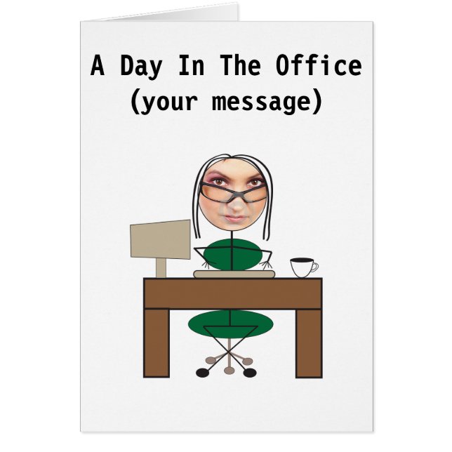 A Day In The Office (woman) (Front)