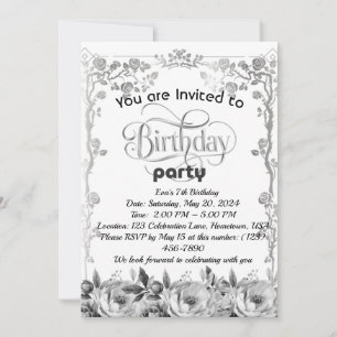 A Day of Fun: Birthday Party Invite